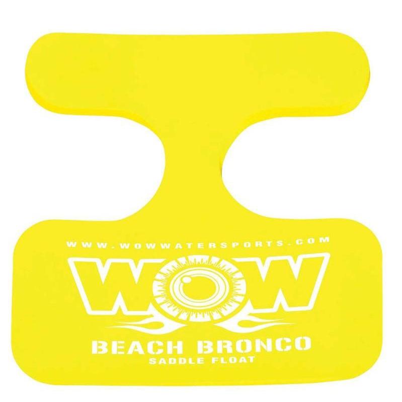 WOW World of Watersports Not Qualified for Free Shipping WOW Beach Bronco Pool Saddle Float Yellow #14-2150