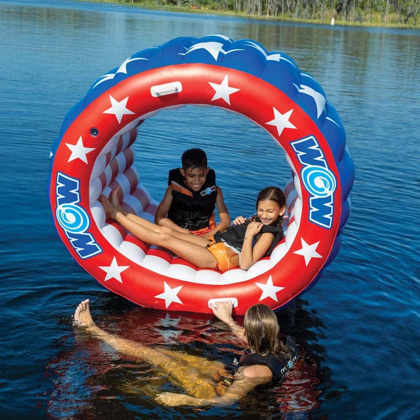 WOW World of Watersports Qualifies for Free Shipping WOW Patriotic Water Wheel #22-WIP-4077
