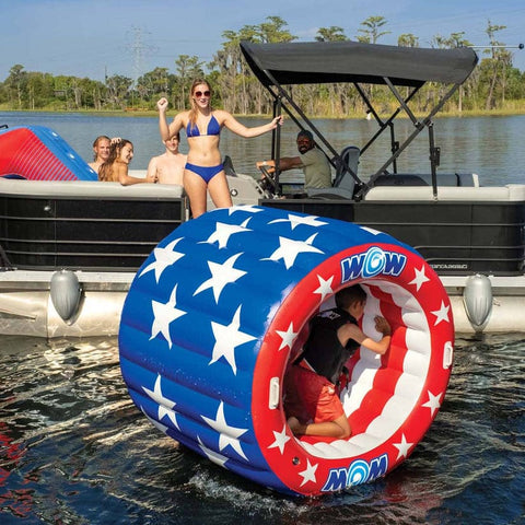 WOW World of Watersports Qualifies for Free Shipping WOW Patriotic Water Wheel #22-WIP-4077