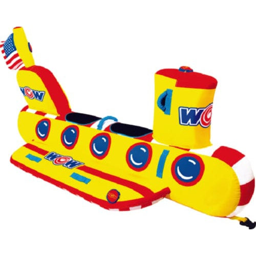 WOW World of Watersports Qualifies for Free Shipping WOW Submarine 2-Person Towable #22-WTO-3973