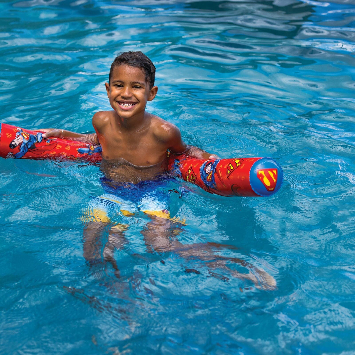 WOW World of Watersports Qualifies for Free Shipping WOW Superman Soft Top Pool Noodle #23-WPF-4836