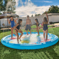 WOW World of Watersports Qualifies for Free Shipping WOW Under the Sea Inflatable Splash Pad Wading Pool with Sprinkler 10' #21-2380