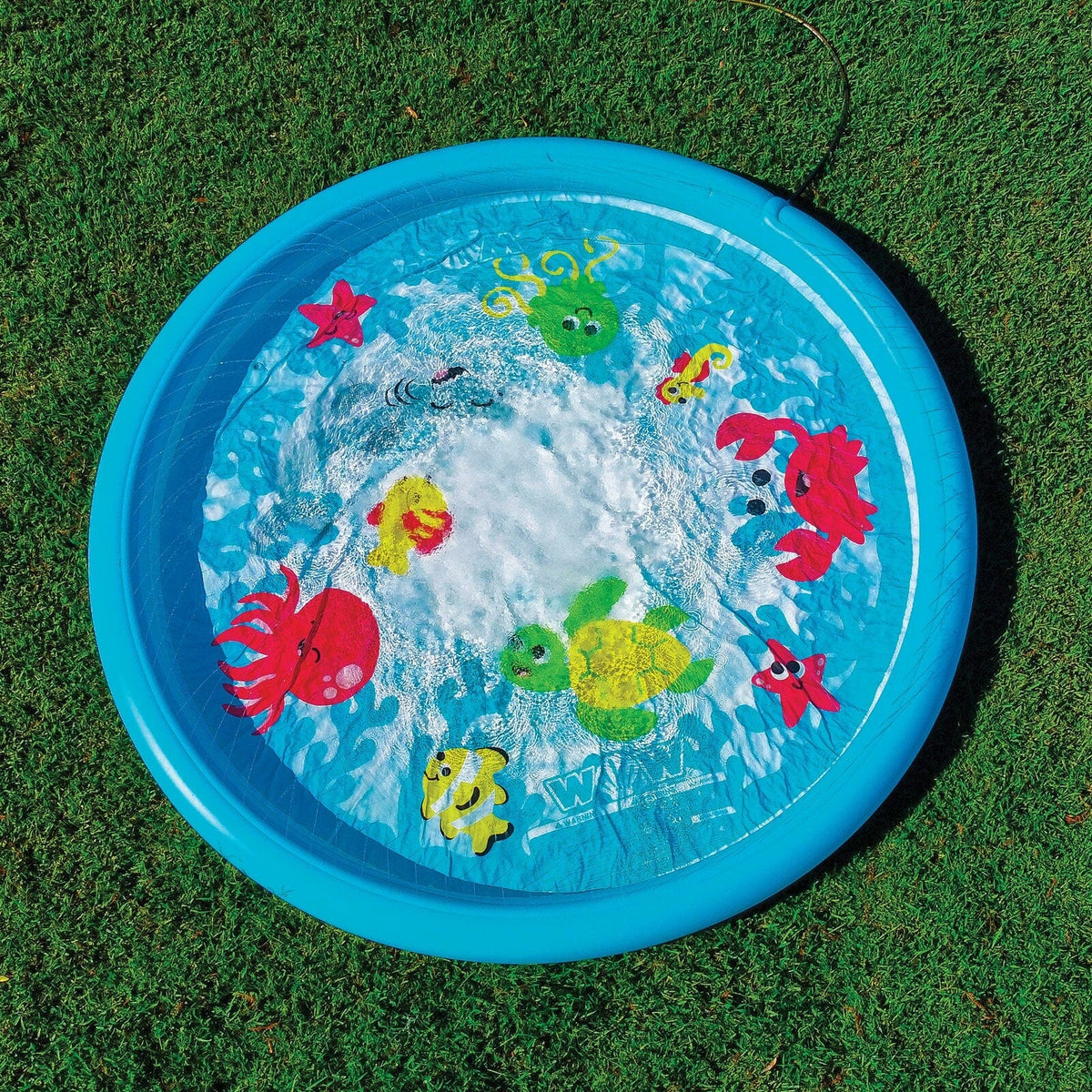 WOW World of Watersports Qualifies for Free Shipping WOW Under the Sea Inflatable Splash Pad Wading Pool with Sprinkler 10' #21-2380