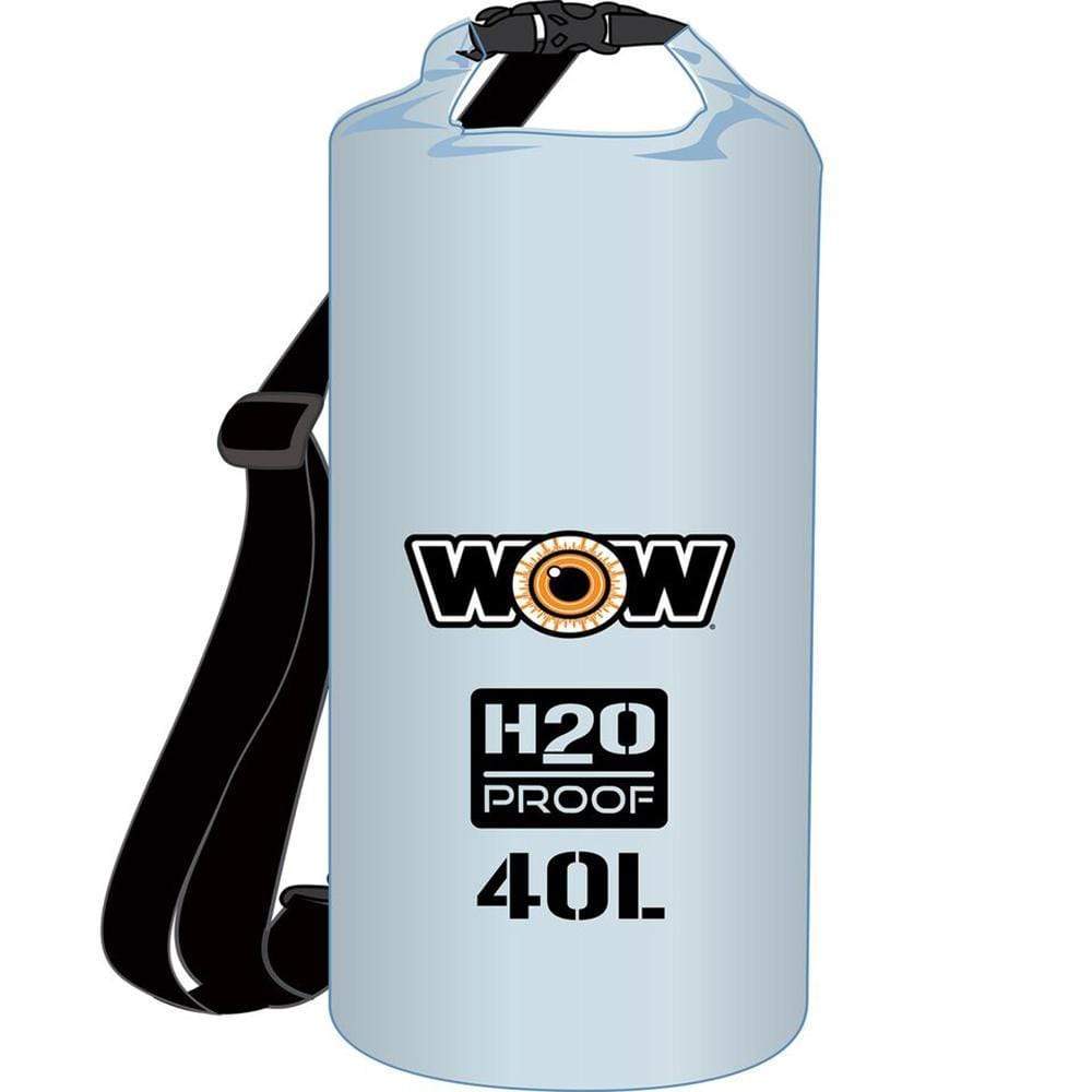 WOW World Of Watersports Qualifies for Free Shipping WOW Watersports H20 Proof Dry Bag 40 Liter Clear #18-5100C