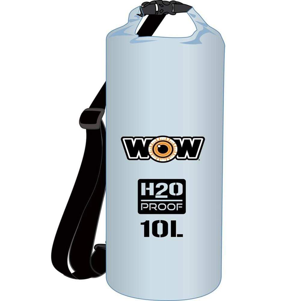 WOW Watersports H2o Proof Dry Bag 10 Liter Clear #18-5070C