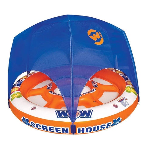 WOW World Of Watersports Not Qualified for Free Shipping WOW Watersports Screenhouse Island 6-Person Float #21-2090