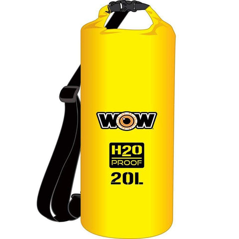 WOW World of Watersports Qualifies for Free Shipping WOW World of Watersports Drybag 20 L Yellow 11.5'' x 16'' #18-5080Y