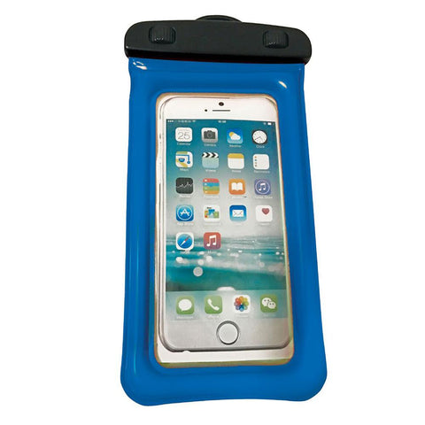 WOW World of Watersports Waterproof Phone Holder 4" 8" Blue #18-5000B