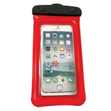 WOW World of Watersports Waterproof Phone Holder 4" 8" Red #18-5000R