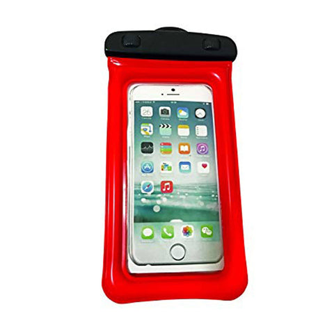 WOW World of Watersports Waterproof Phone Holder 5" 8" Red #18-5010R