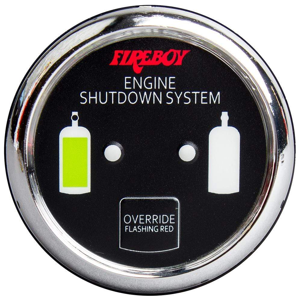 Xintex-Fireboy Qualifies for Free Shipping Xintex Round Bezel Helm Display for Engine Shutdown #DU-RCH-20-R