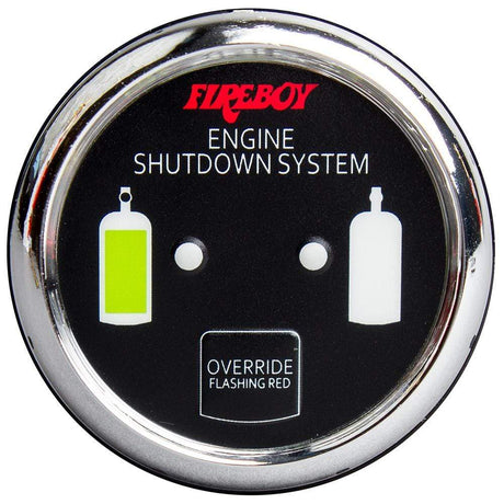 Xintex-Fireboy Qualifies for Free Shipping Xintex Round Bezel Helm Display for Engine Shutdown #DU-RCH-20-R