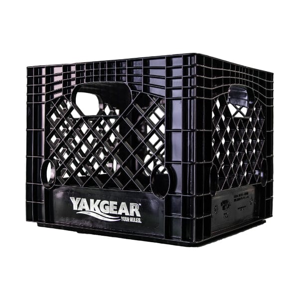 YakGear Qualifies for Free Shipping YakGear Black 13" x 13" Milk Crate Square #BMC13