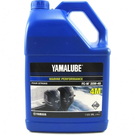 Yamaha Qualifies for Free Shipping Yamaha Gallon 20w-40 4-Stroke Outboard Engine Oil #LUB-20W40-FC-04