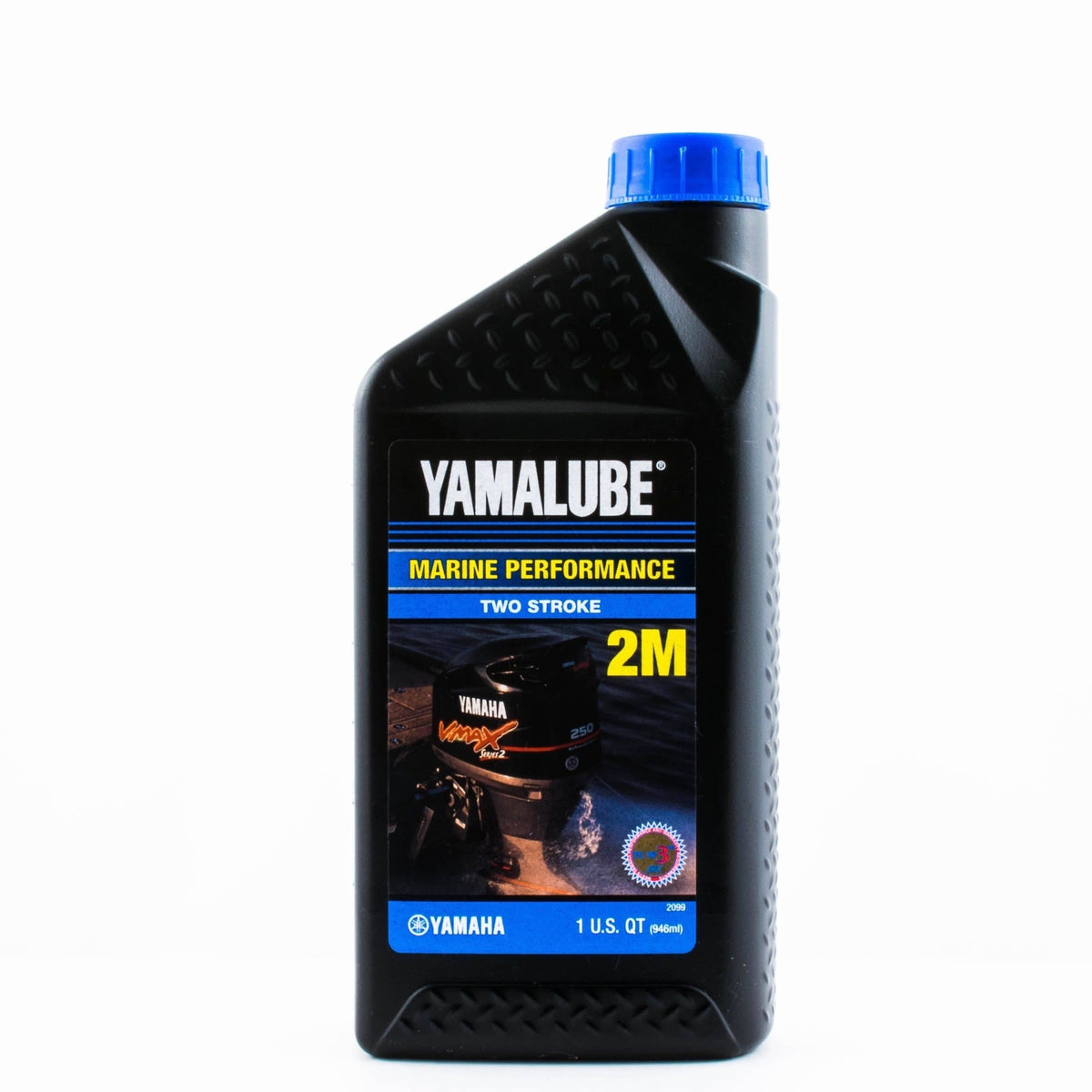 Yamaha Qualifies for Free Shipping Yamaha Quart 2-Stroke Semi-Synthetic Outboard Engine Oil #LUB-2STRK-M1-12